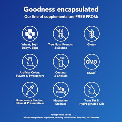 Pure EncapsuIations Magnesium (Glycinate) 90 Count(Pack of 2)